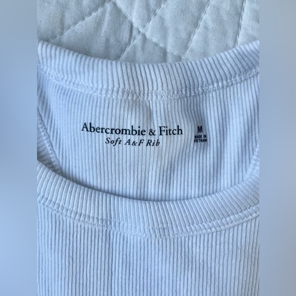 Abercrombie & Fitch Soft A&F Rib High Neck Bodysuit - Picture 6 of 7